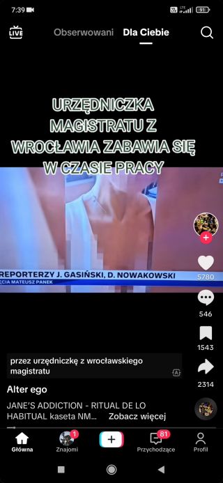 Udostępniono z aplikacji tik tok